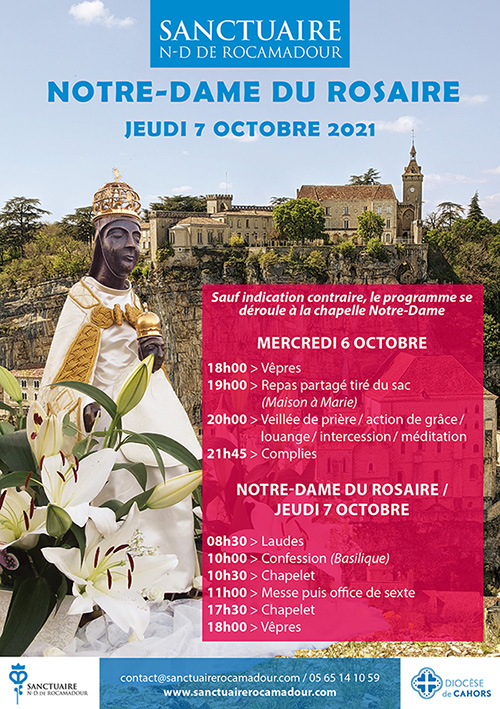 NotreDame du Rosaire L'actualité de l'Église dans le Lot
