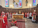 Messe présidée par Mgr Camiade