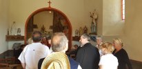 Visite de l'église de Millac et temps de prière