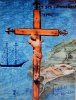 'Crucifix taillé en partie par un prêtre infirmier des pontons pour (…)